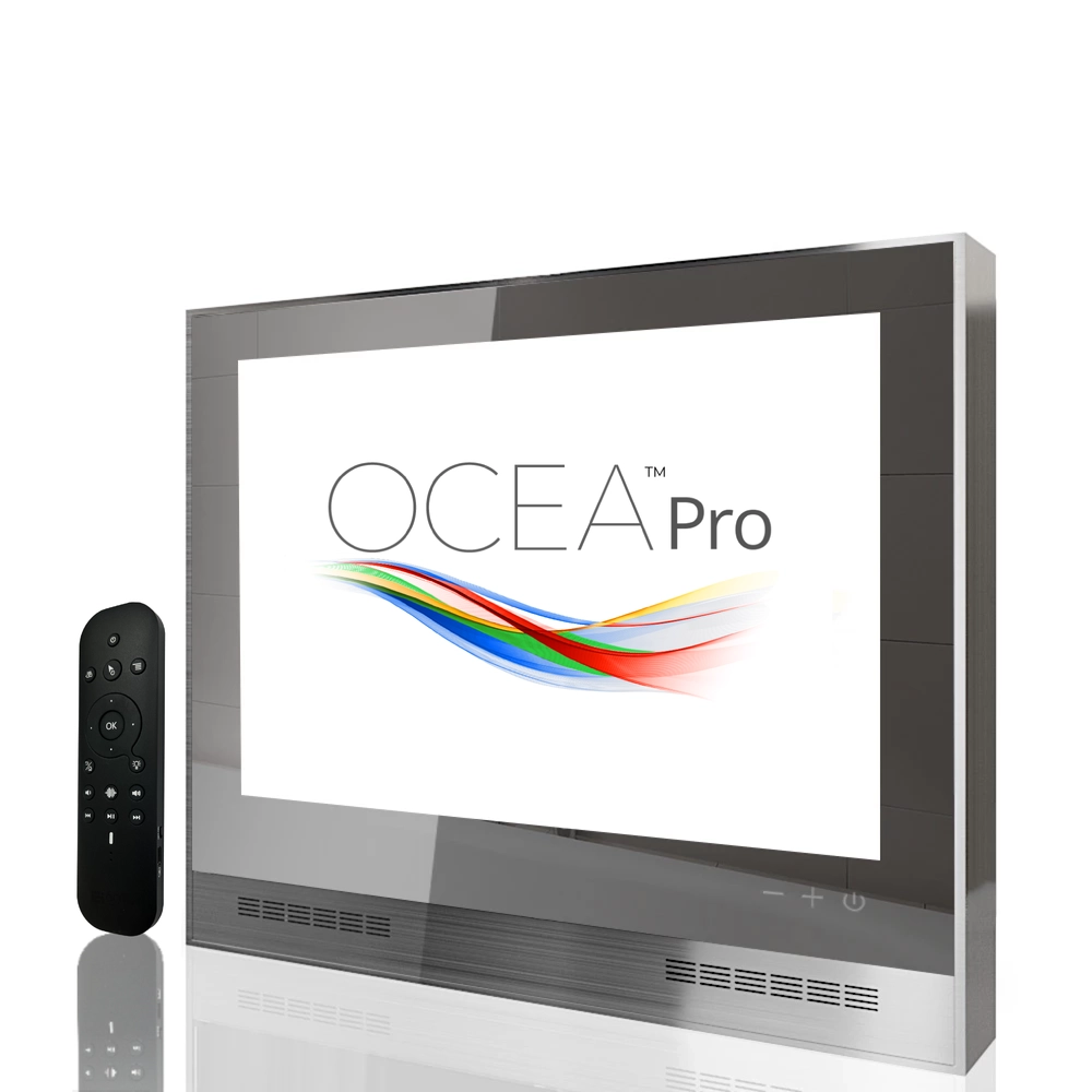 w/ sound bar under the TV