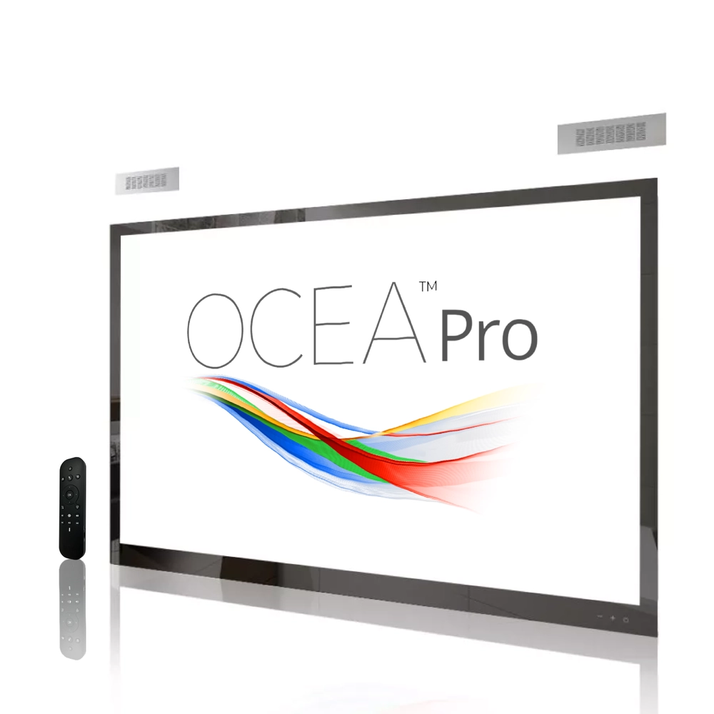 with external speakers (without sound bar)